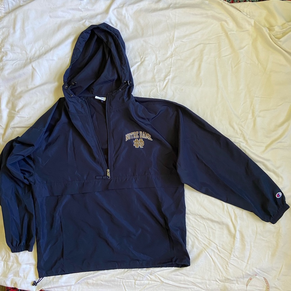 Notre Dame windbreaker champion